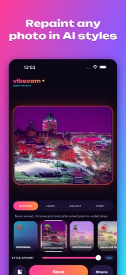 VibeCam screenshot 1